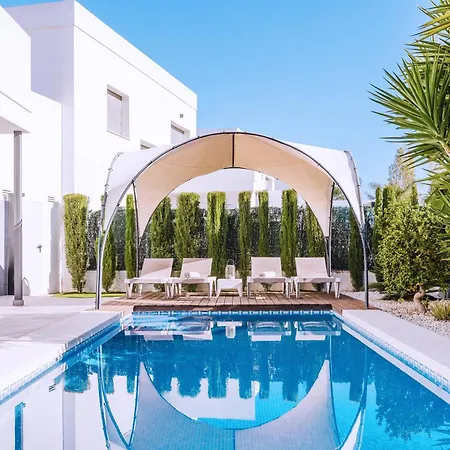 וילה Casa Coco Stylisches Beachhouse Mit Pool & Sundeck Denia אל פובלטס
